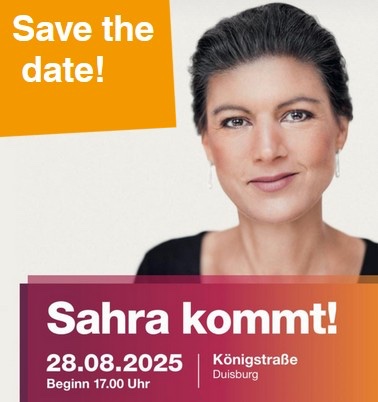 Sahra kommt